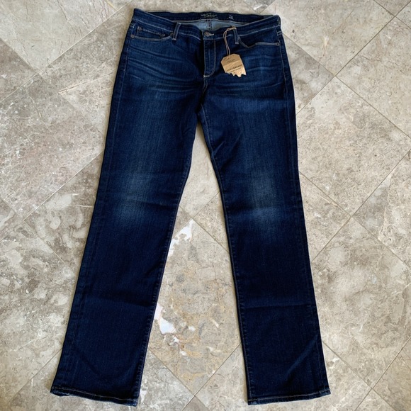 Lucky Brand Women's Mid Rise Sweet Straight Jeans Size 14/32 - Picture 2 of 10